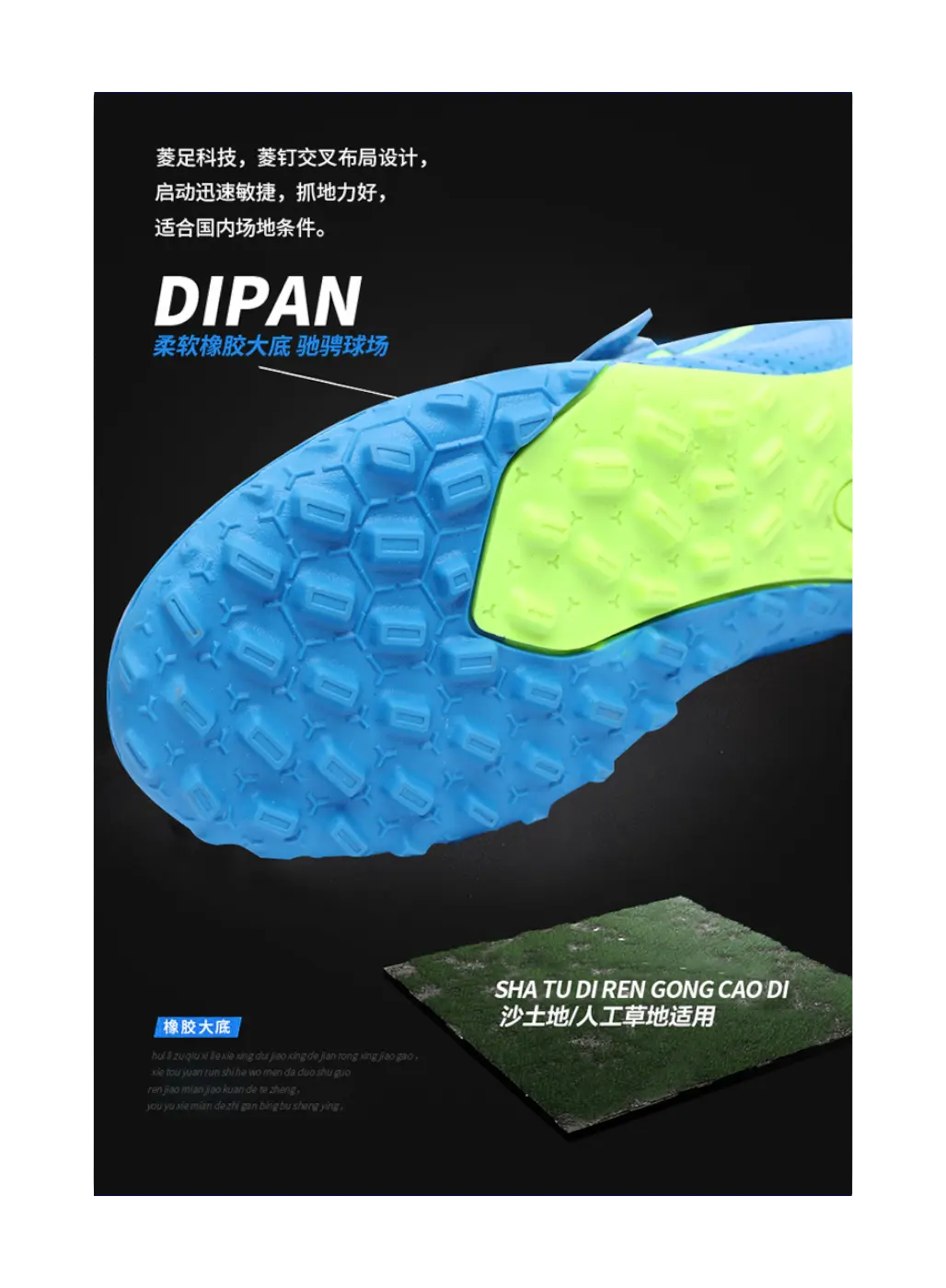 Warrior Cushioning Wear-Resistant Low-Top Kids Soccer Shoes Kids  vjsneaker.com