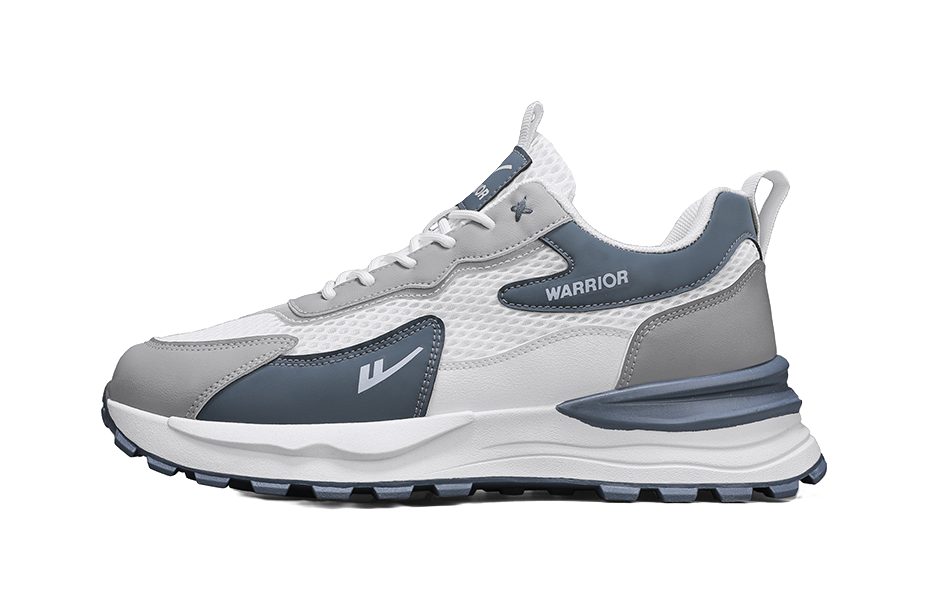 Warrior Cushioning, Slip Resistant, Abrasion Resistant, Lightweight, Height Increasing Low top Casual Shoes Men's 