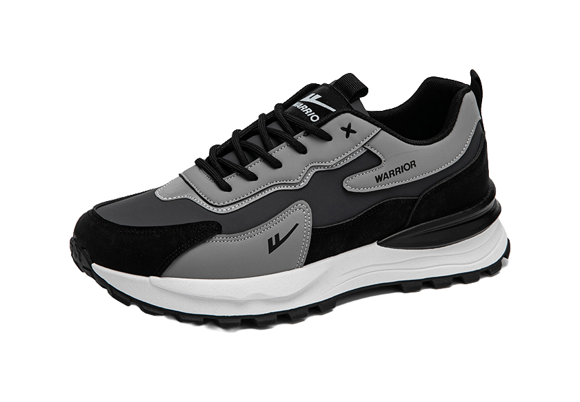 Warrior Cushioning, Slip Resistant, Abrasion Resistant, Lightweight, Height Increasing Low top Casual Shoes Men's 
