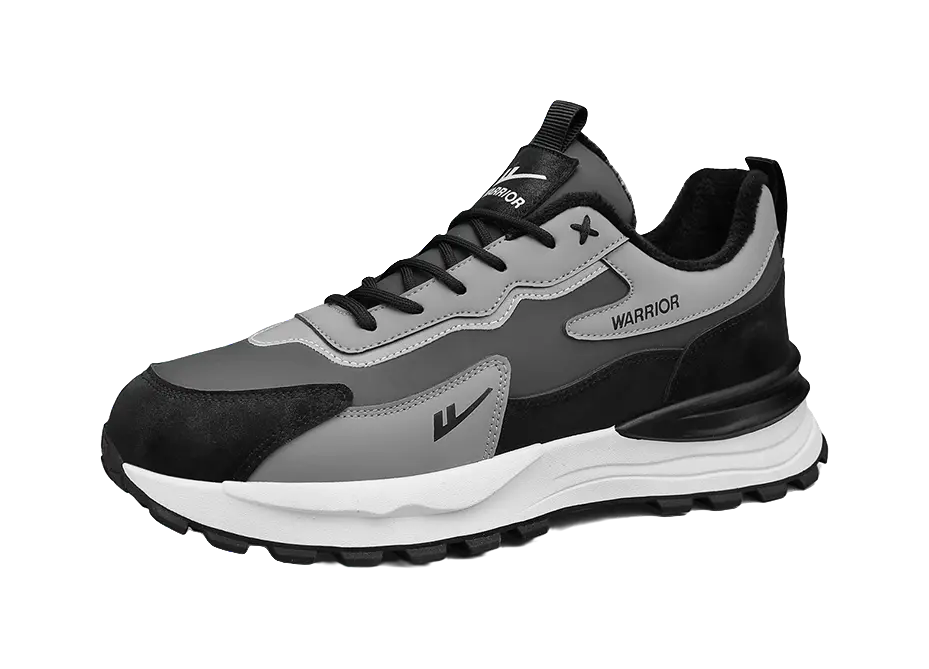 Warrior Cushioning, Slip Resistant, Abrasion Resistant, Lightweight, Height Increasing Low top Casual Shoes Mens  vjsneaker.com