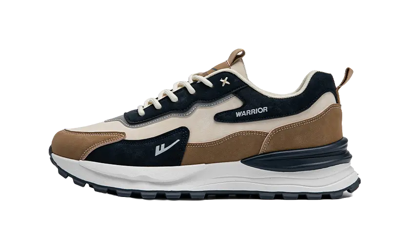 Warrior Cushioning, Slip Resistant, Abrasion Resistant, Lightweight, Height Increasing Low top Casual Shoes Mens  vjsneaker.com