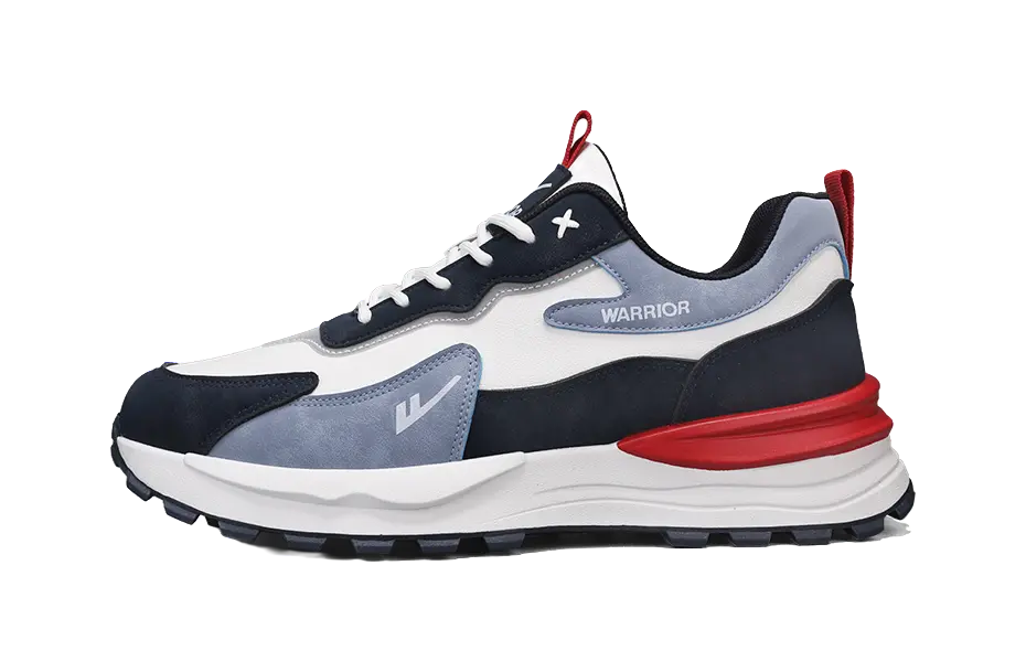 Warrior Cushioning, Slip Resistant, Abrasion Resistant, Lightweight, Height Increasing Low top Casual Shoes Mens  vjsneaker.com