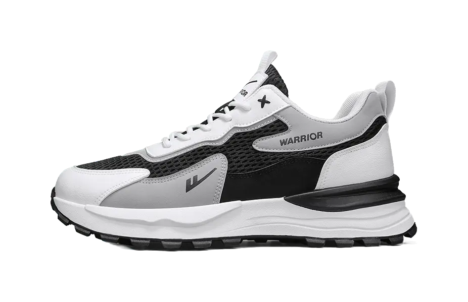 Warrior Cushioning, Slip Resistant, Abrasion Resistant, Lightweight, Height Increasing Low top Casual Shoes Mens  vjsneaker.com