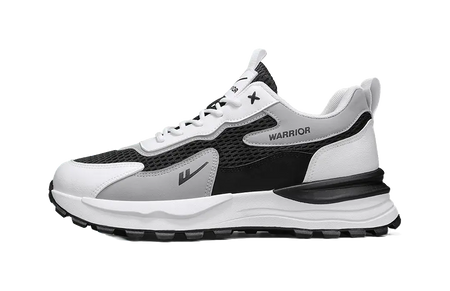 Warrior Cushioning, Slip Resistant, Abrasion Resistant, Lightweight, Height Increasing Low top Casual Shoes Mens  vjsneaker.com