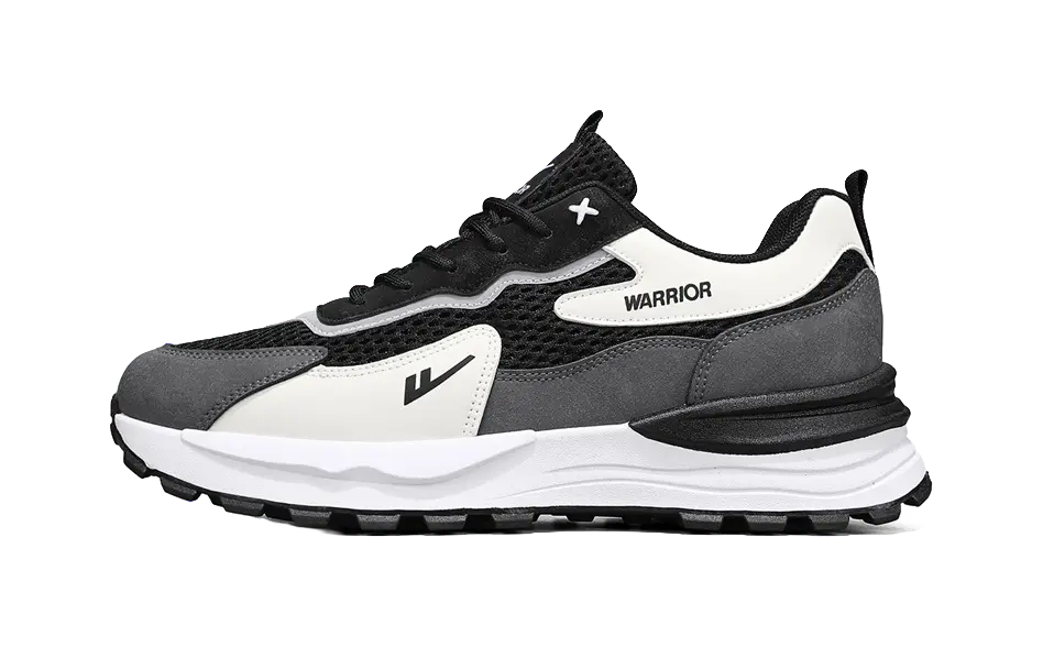 Warrior Cushioning, Slip Resistant, Abrasion Resistant, Lightweight, Height Increasing Low top Casual Shoes Mens  vjsneaker.com