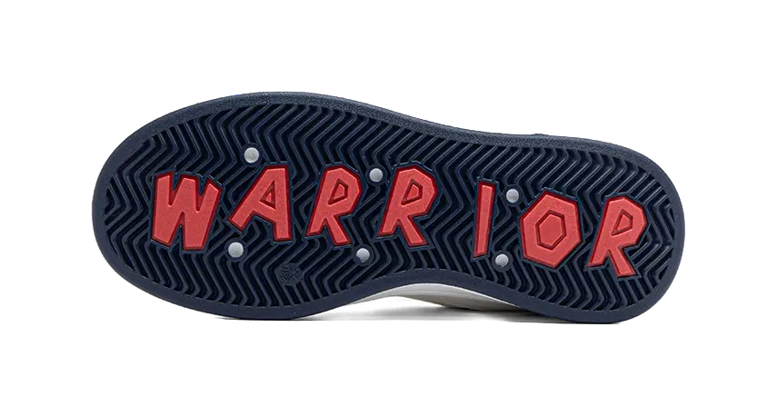 Warrior Height Increasing Abrasion Resistant Slip Resistant Low Top Skateboard Shoes Unisex White Dark Blue Red 