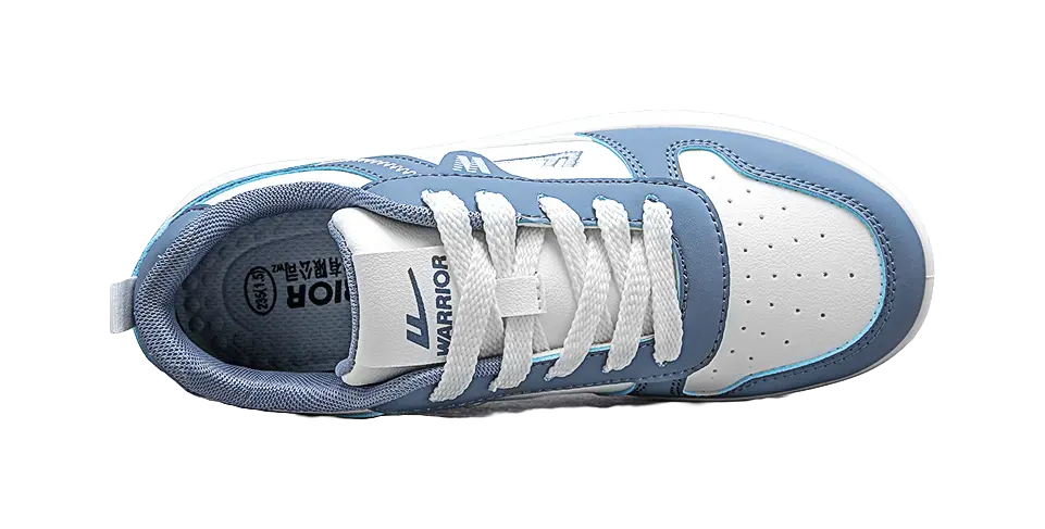 Warrior Lightweight Breathable Height Increasing Low top Skateboard Shoes Unisex 