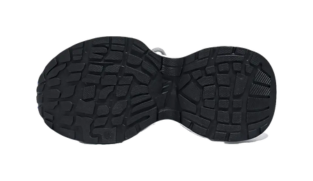 Warrior Low top Chunky Sneakers Unisex Silver Couple Shoes  VJSNEAKER