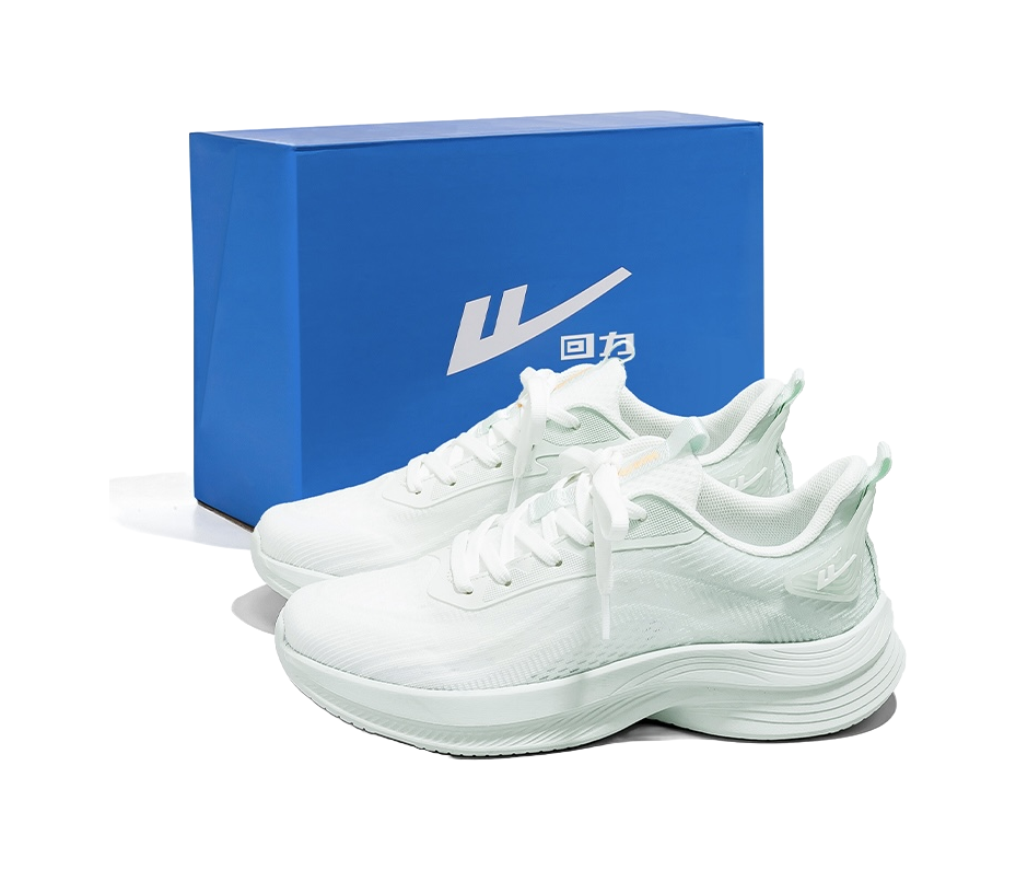 Warrior Low top Running Shoes Women's White Light Green 