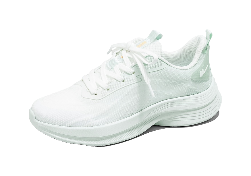 Warrior Low top Running Shoes Women's White Light Green 