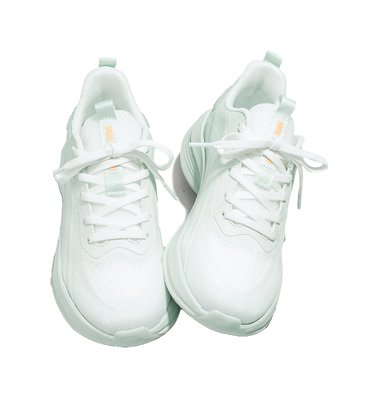 Warrior Low top Running Shoes Women's White Light Green 