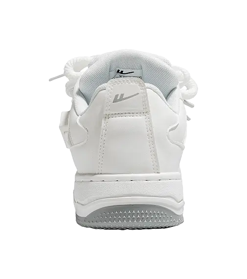 Warrior Low top Skateboard Shoes Unisex White 