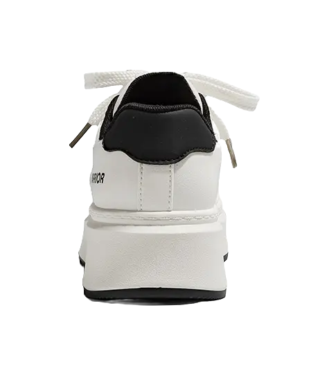 Warrior Low top Skateboard Shoes Women's Beige Black 