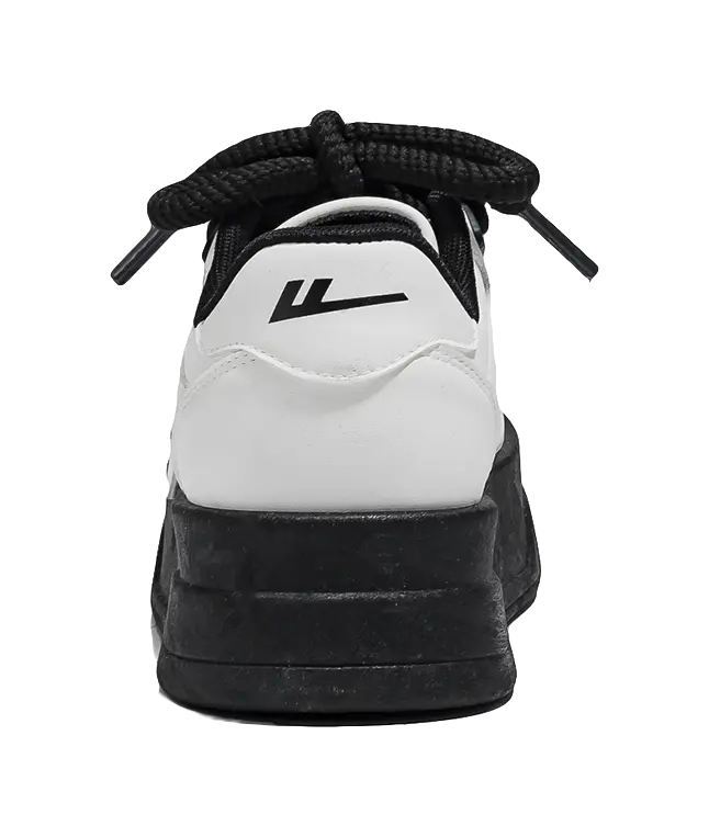 Warrior Low top Skateboard Shoes Women's White Black 