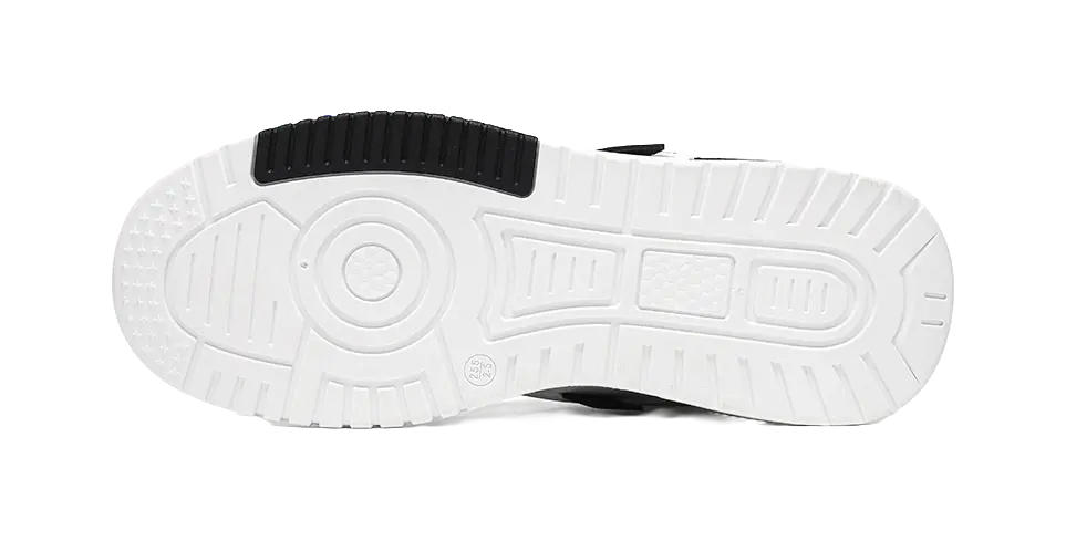 Warrior Puffy Shoes Abrasion Resistant Lightweight Height Increasing High top Skateboard Shoes Men's 