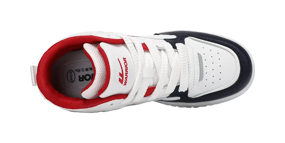 Warrior Puffy Shoes Abrasion Resistant Lightweight Height Increasing High top Skateboard Shoes Men's 