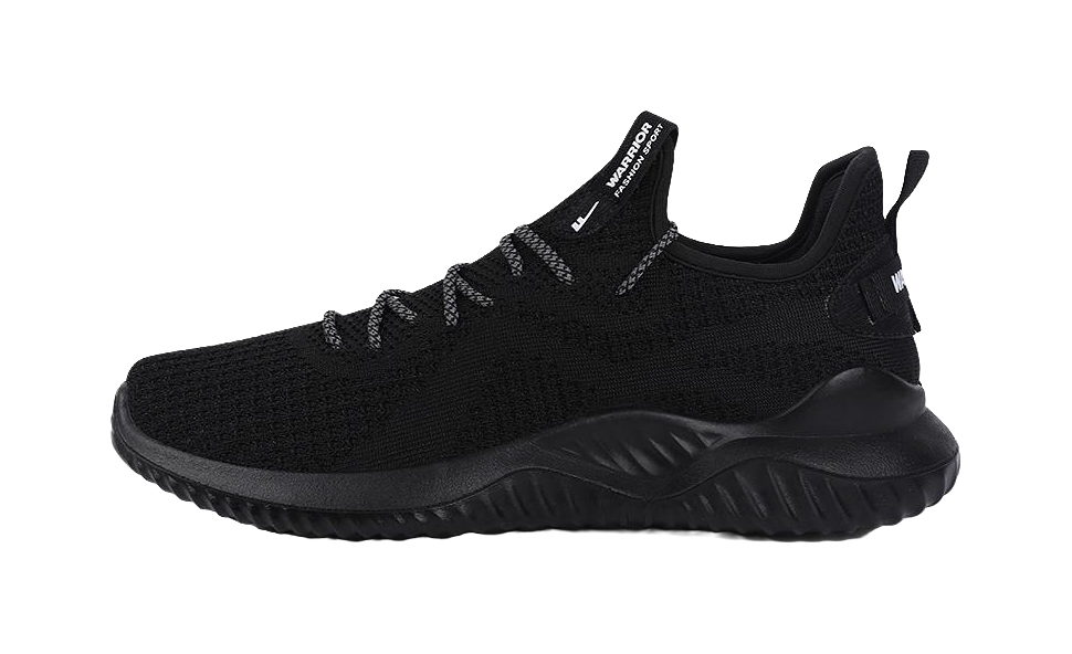 Warrior Shock Absorbers Slip Resistant Abrasion Resistant Low top Casual Shoes Men's Black 