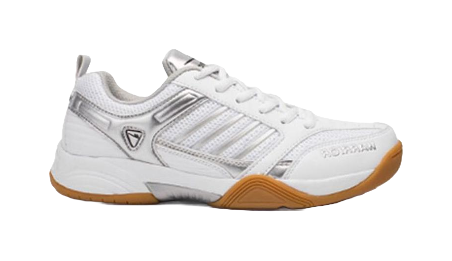 Warrior Shock Absorbing, Non Slip, Wear Resistant, Breathable And Lightweight Low top Casual Shoes Unisex White Gray 