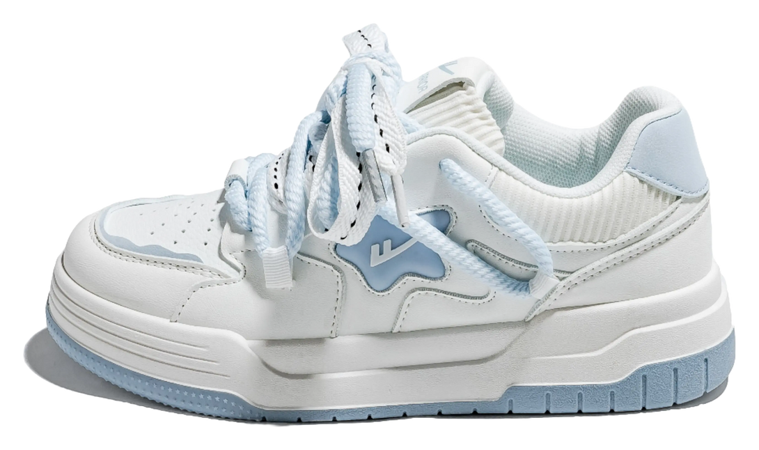 Warrior Skateboard Shoes Unisex White Black 