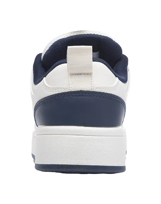 Warrior Slip Resistant Abrasion Resistant Low top Skateboard Shoes Unisex Beige Dark Blue Red 