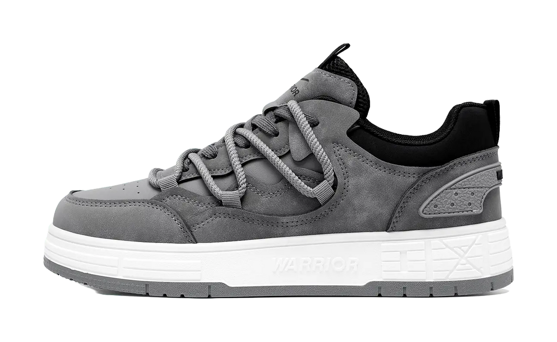 Warrior Slip Resistant Cushioning Low Top Skateboard Shoes Men's 