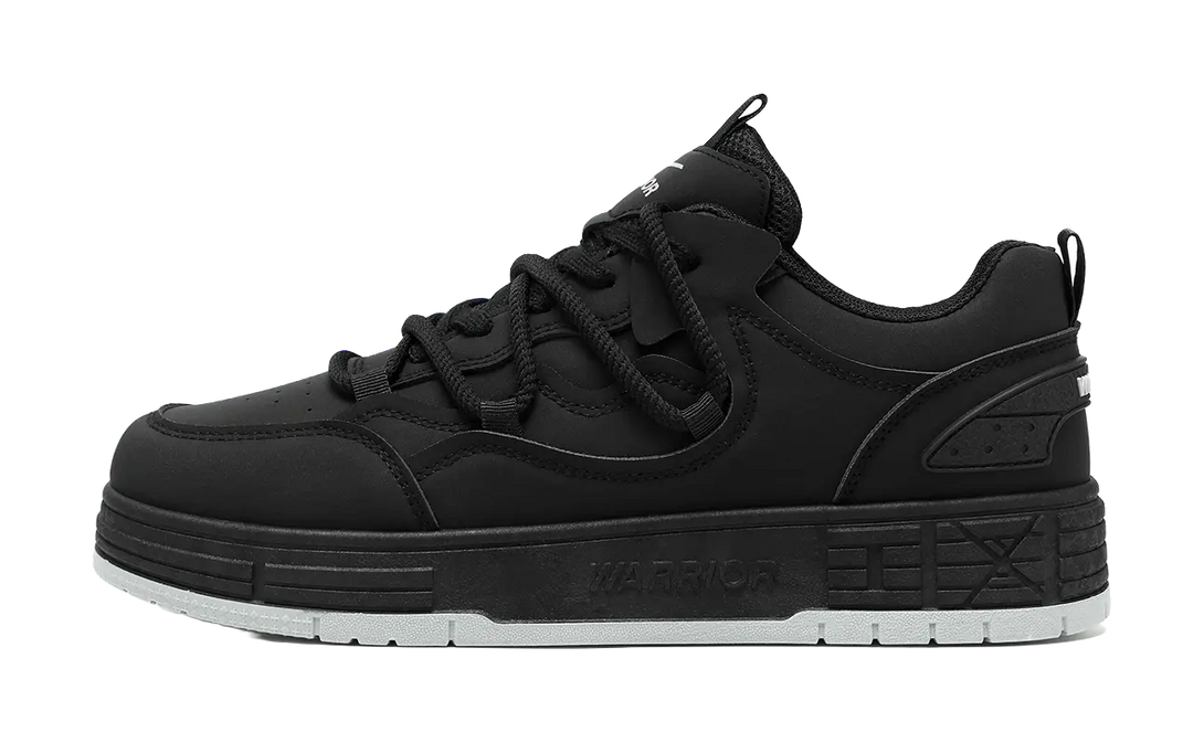 Warrior Slip Resistant Cushioning Low Top Skateboard Shoes Men's 