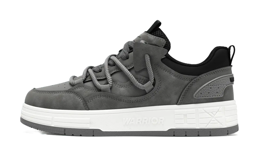 Warrior Slip Resistant Cushioning Low Top Skateboard Shoes Men's 