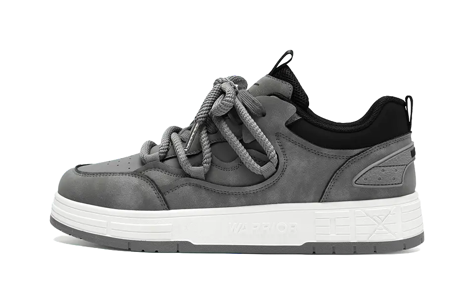 Warrior Slip Resistant Cushioning Low Top Skateboard Shoes Men's 