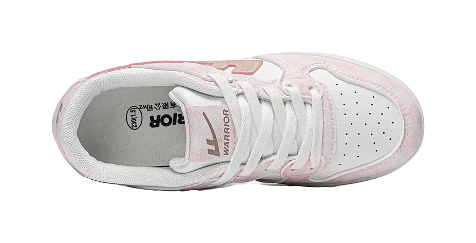 Warrior Slip Resistant Lightweight Height Increasing Low top Skateboard Shoes Women's 