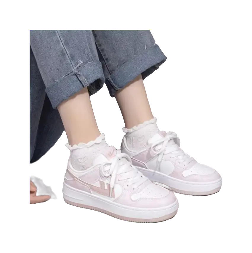 Warrior Slip Resistant Lightweight Height Increasing Low top Skateboard Shoes Women's 