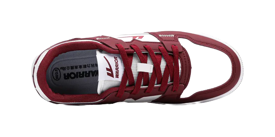 Warrior Slip Resistant Low Top Skateboard Shoes Unisex 