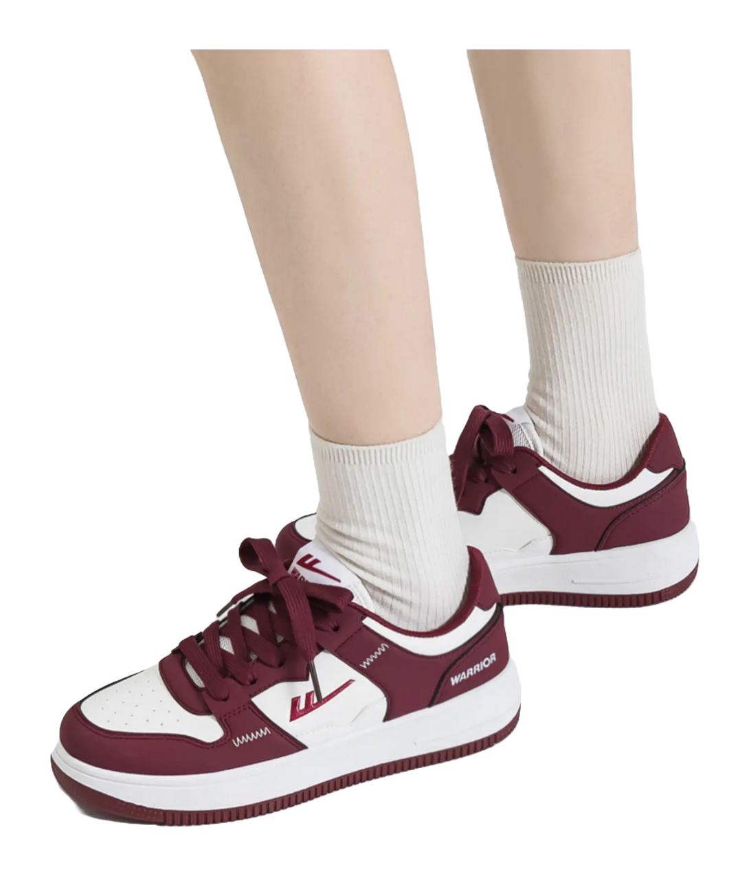 Warrior Slip Resistant Low Top Skateboard Shoes Unisex 