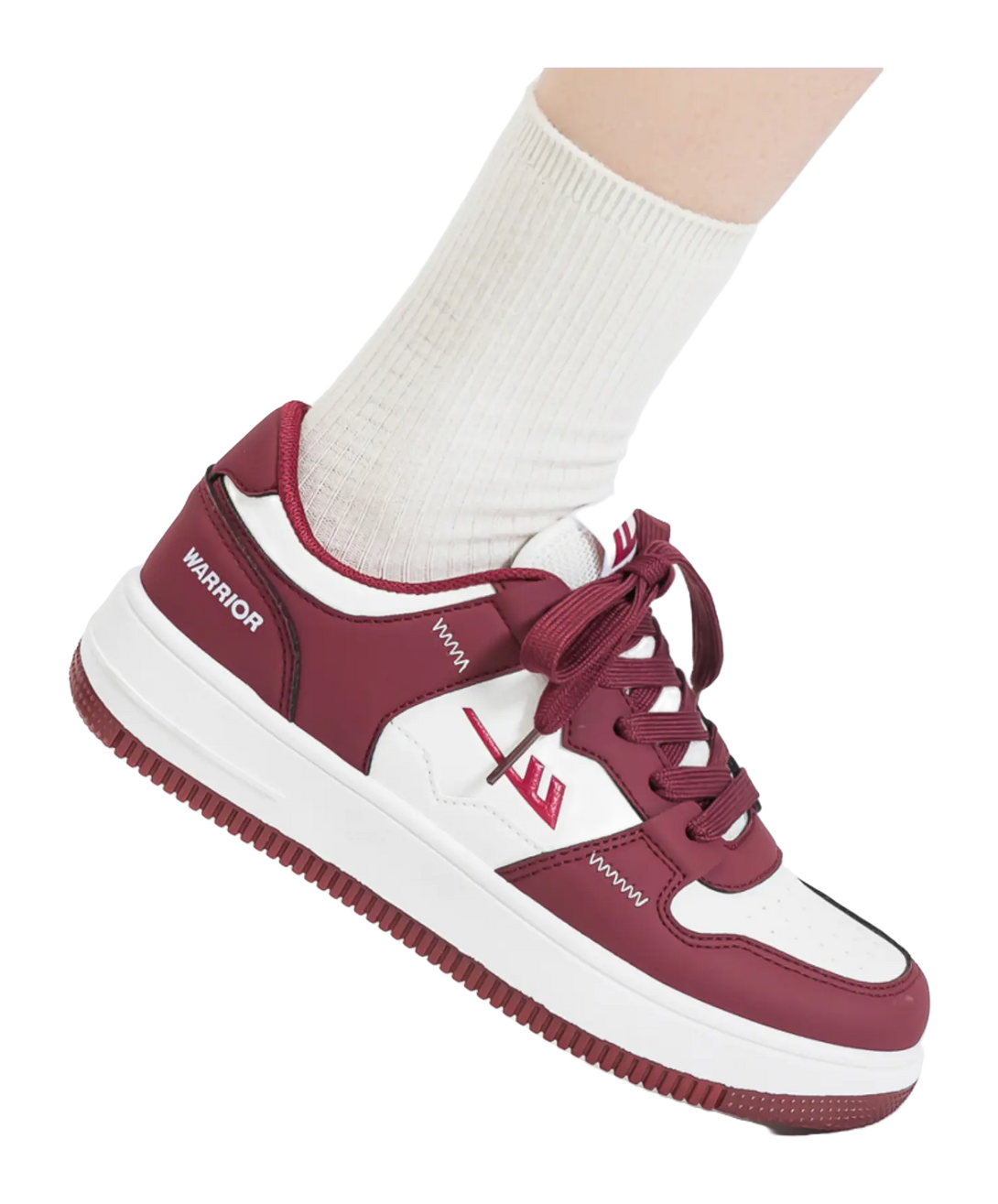 Warrior Slip Resistant Low Top Skateboard Shoes Unisex 