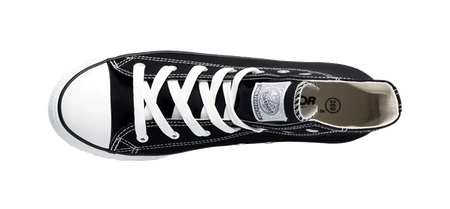 Warrior Slip Resistant, Abrasion Resistant, Breathable High top Canvas Shoes Unisex Black  VJSNEAKER