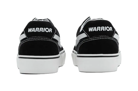 Warrior Slip Resistant, Abrasion Resistant, Lightweight Low top Canvas Shoes Unisex Black White  VJSNEAKER