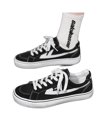 Warrior Slip Resistant, Abrasion Resistant, Lightweight Low top Canvas Shoes Unisex Black White  VJSNEAKER