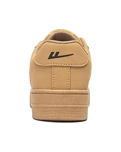 Warrior Slip Resistant, Abrasion Resistant, Lightweight, Height Increasing Low top Skateboard Shoes Men's Earth Yellow 