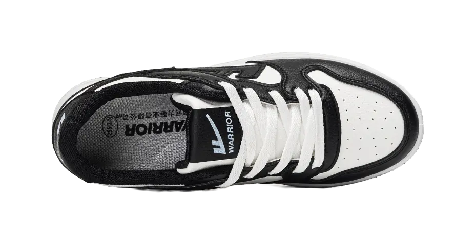Warrior Slip Resistant, Abrasion Resistant, Lightweight, Height Increasing Low top Skateboard Shoes Unisex 