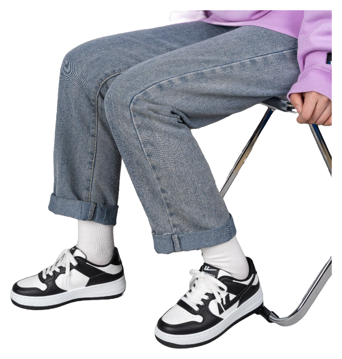 Warrior Slip Resistant, Abrasion Resistant, Lightweight, Height Increasing Low top Skateboard Shoes Unisex 