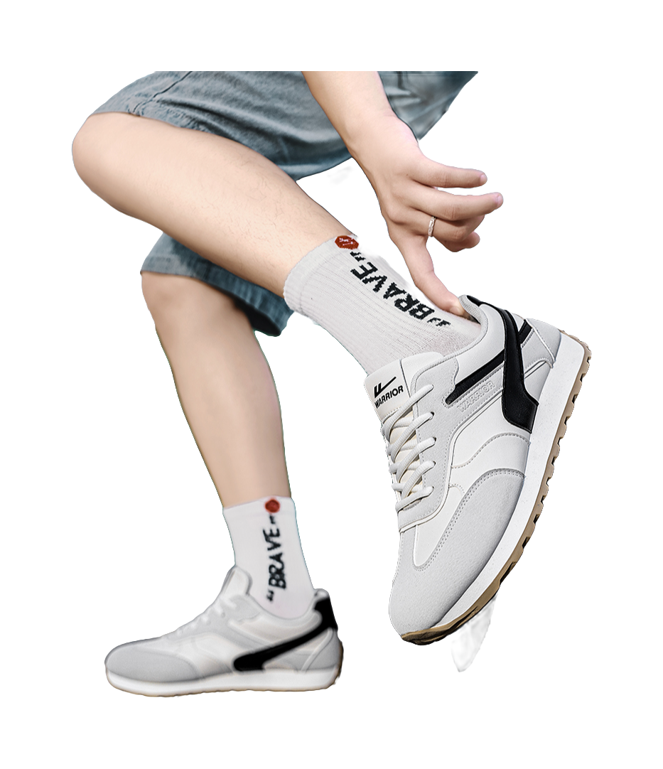 Warrior Slip Resistant, Abrasion Resistant, Quick Dry Casual Shoes Unisex Beige Gray Black 