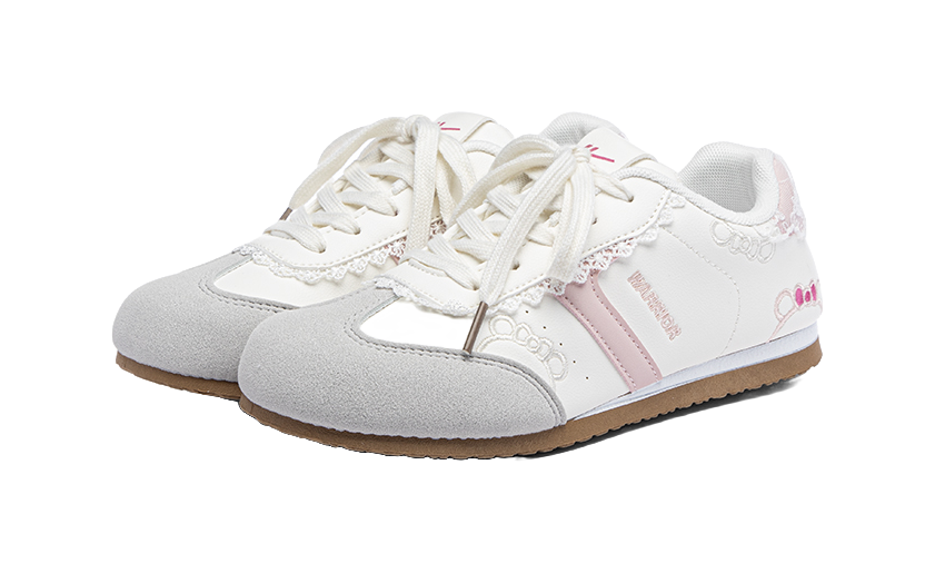 Warrior Slip Resistant, Breathable, Lightweight Low top Casual Shoes Womens Beige Gray Pink 