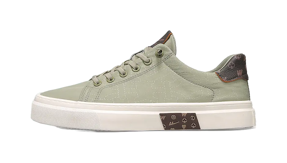 Warrior Slip Resistant, Lightweight, And Breathable Low top Skateboard Shoes Men's 