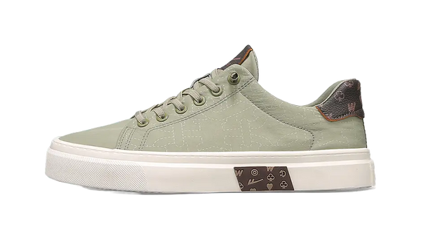 Warrior Slip Resistant, Lightweight, And Breathable Low top Skateboard Shoes Men's 