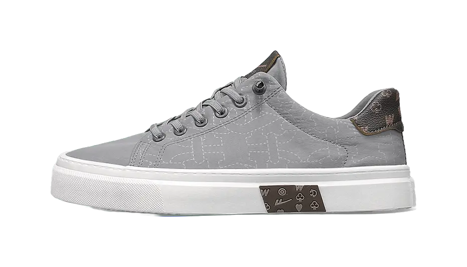 Warrior Slip Resistant, Lightweight, And Breathable Low top Skateboard Shoes Men's 