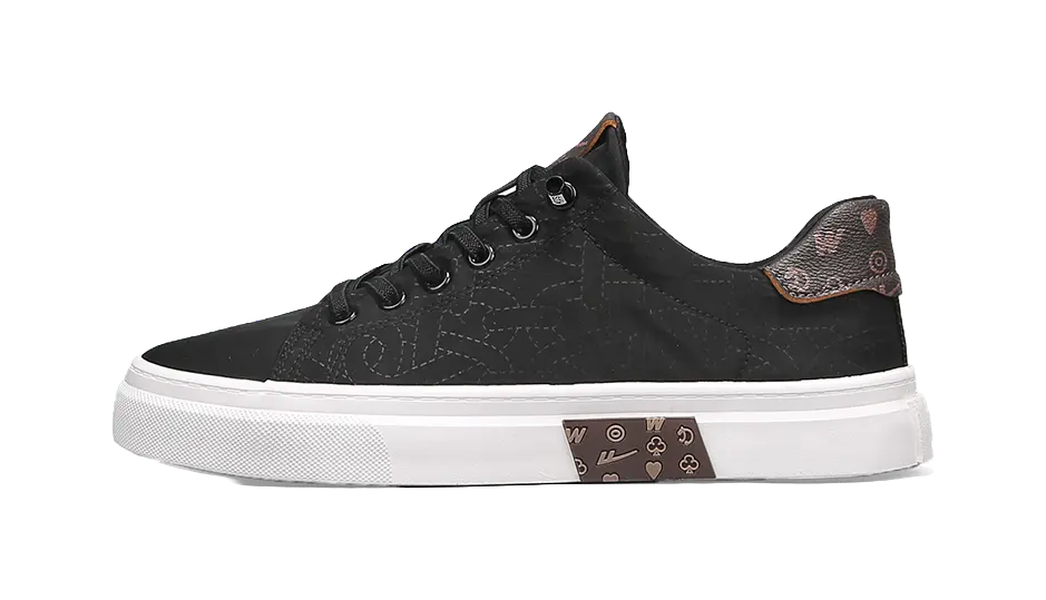 Warrior Slip Resistant, Lightweight, And Breathable Low top Skateboard Shoes Men's 