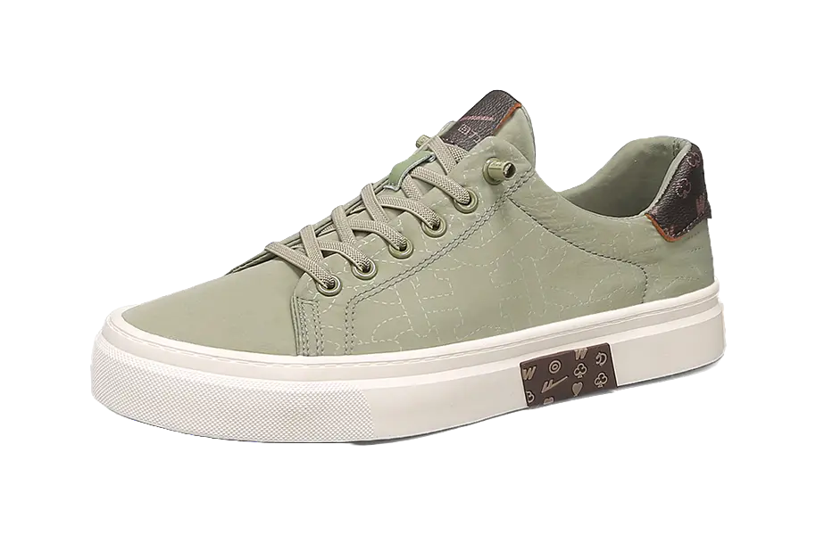 Warrior Slip Resistant, Lightweight, And Breathable Low top Skateboard Shoes Men's 