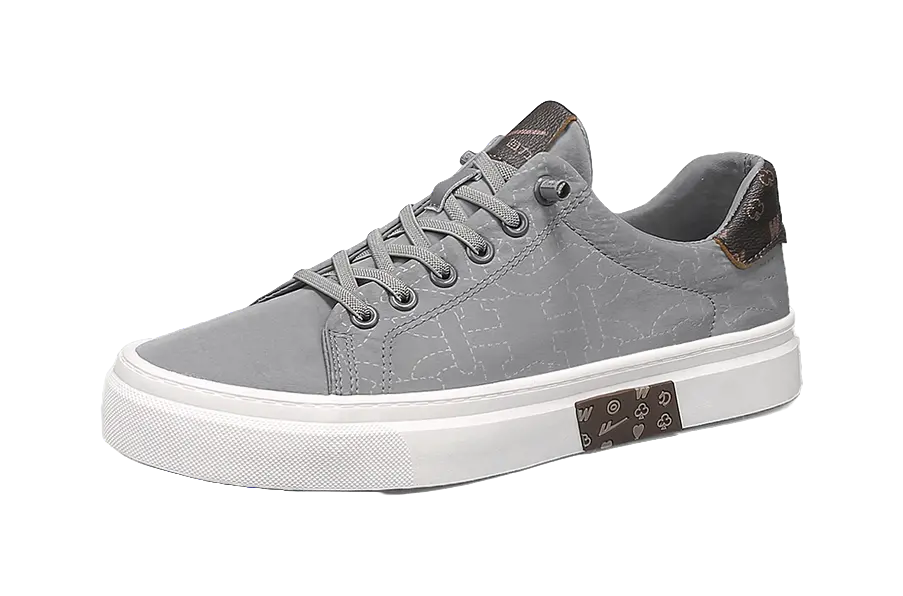 Warrior Slip Resistant, Lightweight, And Breathable Low top Skateboard Shoes Men's 