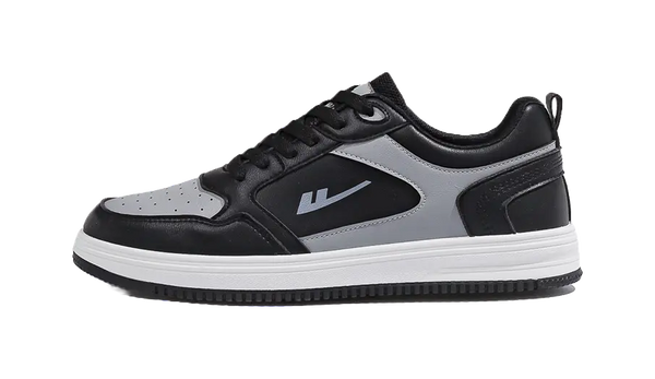Warrior Sports Casual Wear-resistant And Lightweight Low-Top Skateboard Shoes Men's Black 