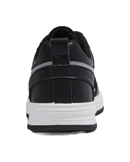 Warrior Sports Casual Wear-resistant And Lightweight Low-Top Skateboard Shoes Men's Black 