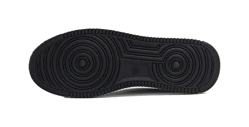 Warrior Sports Casual Wear-resistant And Lightweight Low-Top Skateboard Shoes Men's Black 